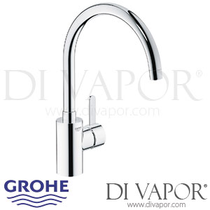 Grohe Eurosmart Cosmopolitan Single-Lever Sink Mixer (1/2 Inch) - 2009 to 2012 - Spare Parts 32843000 GEN1